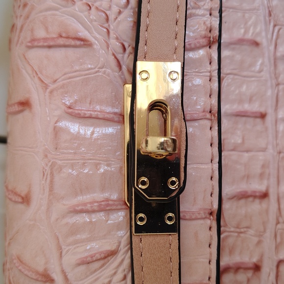 NWT Pink American Bee Purse with crossbody removable strap - Picture 4 of 14